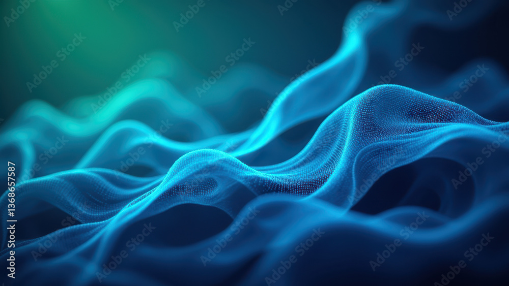 Fototapeta premium NAD+ molecular animation for health supplements.