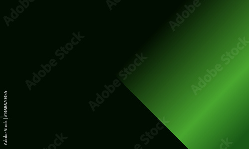 Dark green abstract geometric background.