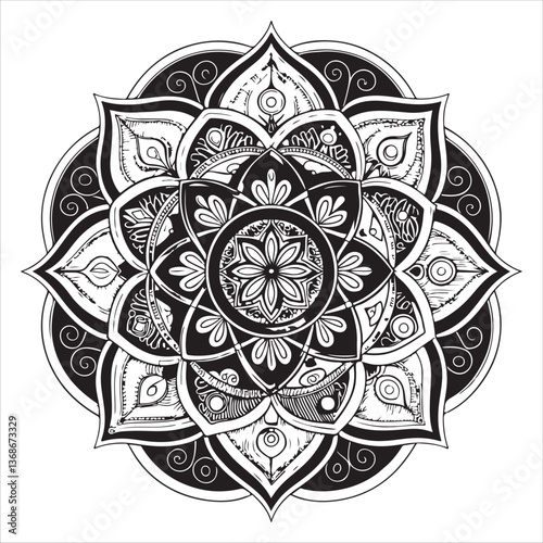 Mandala Vector 