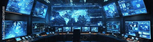 Innovative monitoring solutions showcased in a control room setting.