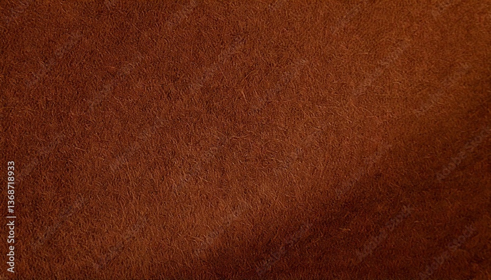Fototapeta premium Soft suede with fine, brushed texture in warm brown tones