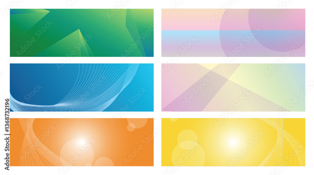 Naklejka premium Abstract Colorful Backgrounds (2)