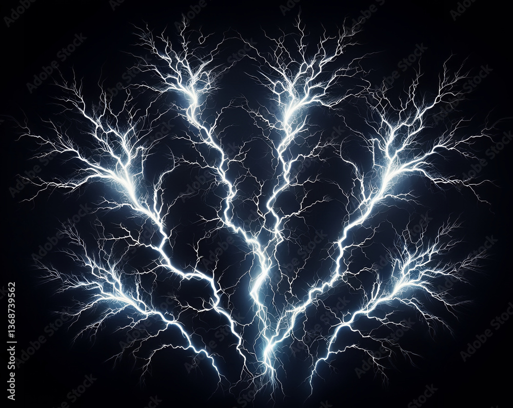 Obraz premium A breathtaking showcase of the natural world, brimming with awe-inspiring energy and motion. 