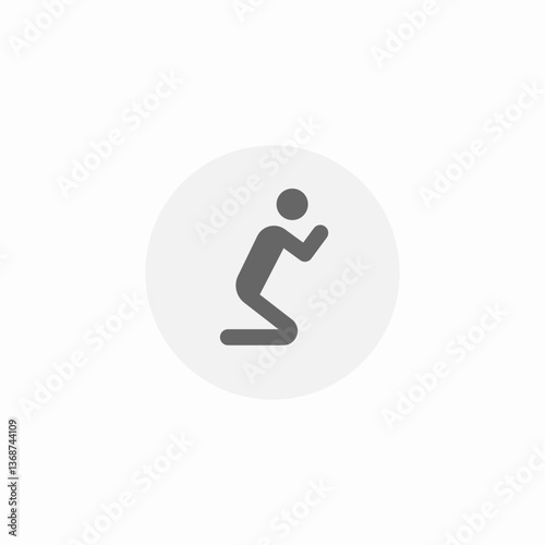 prayer time icon sign vector
