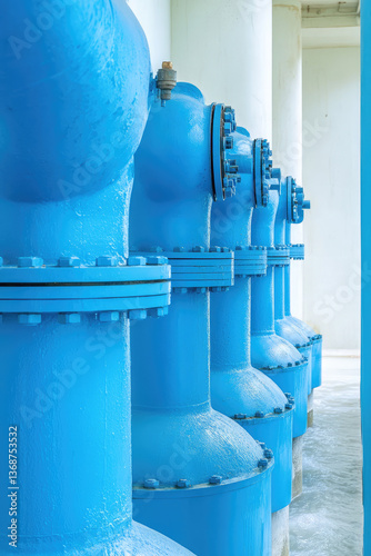 Hydraulic pumping station, move sewage water, maintaining navigable canal levels, supplying water, managing sewage and floodwaters.