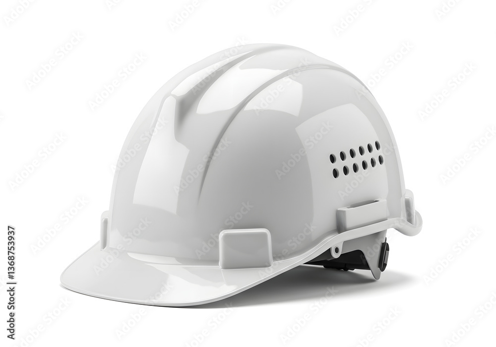 Fototapeta premium Helmet isolated on white