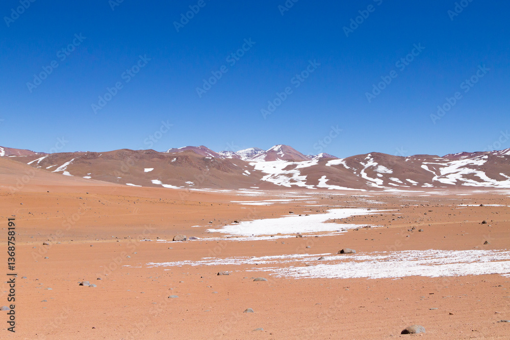 Bolivian mountains landscape,Bolivia
