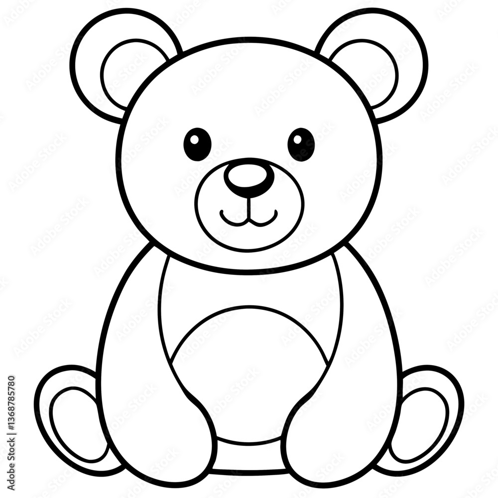 Fototapeta premium teddy bear cartoon