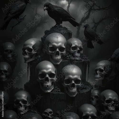 Wallpaper Skulls