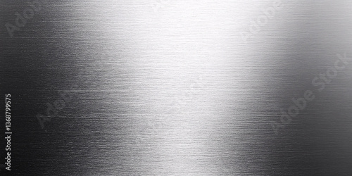 Wallpaper Mural silver gradient background with brushed metal texture. rough grain texture. steel, aluminum or other metals. vintage style. simple illustration Torontodigital.ca