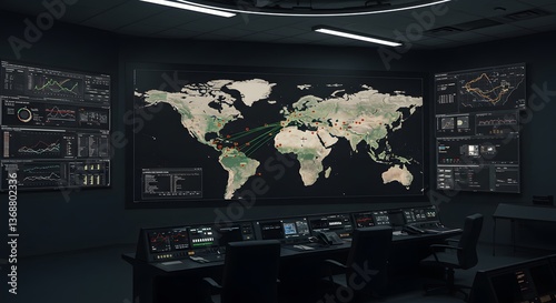 Global Data Intelligence Center with Real-Time Analytics