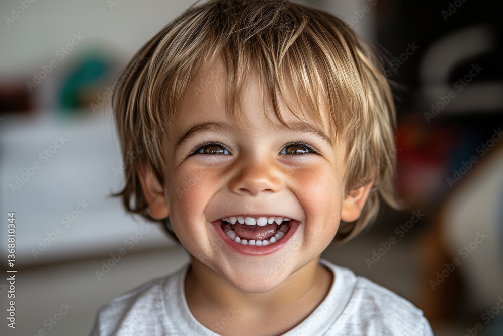 Joyful Smiling Child Joyful Smiling Child