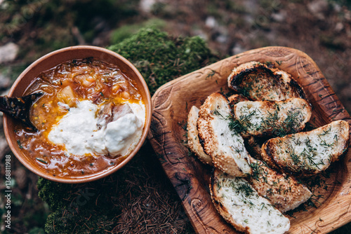 Campfire Borscht: A Delicious Adventure in the Woods