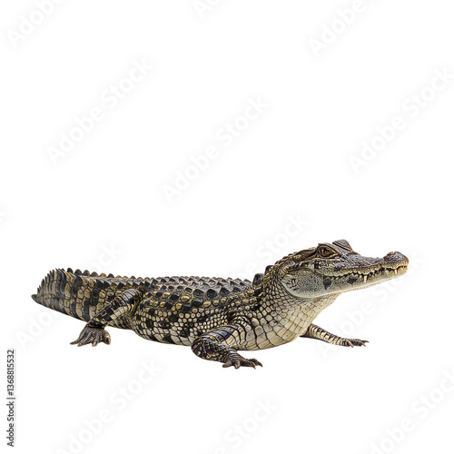 Caiman on high quality transparent background png