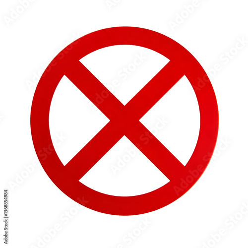 Red prohibition sign on a transparent background Free Download Red prohibition sign on a transparent background - GFXLoad