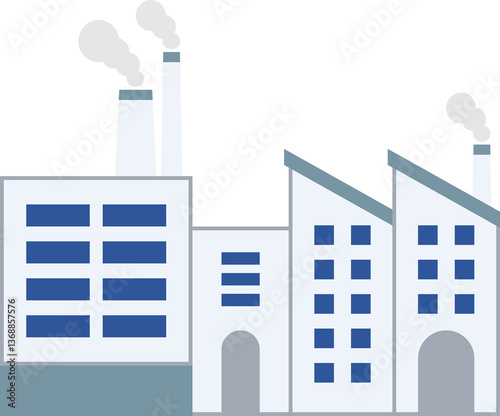 Wallpaper Mural 굴뚝공장건물 Torontodigital.ca