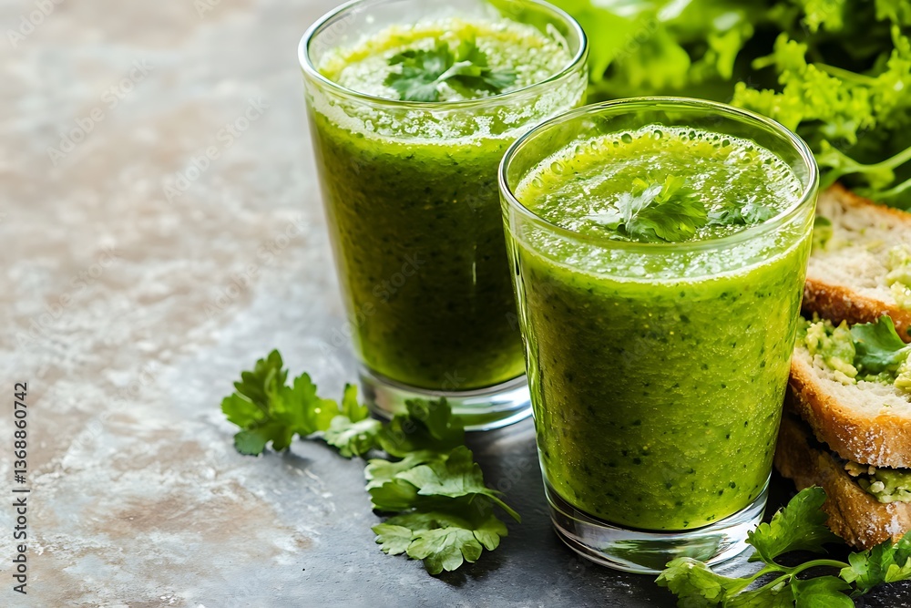 Vibrant Green Smoothie: A Healthy and Delicious Drink Vibrant Green Smoothie: A Healthy and Delicious Drink