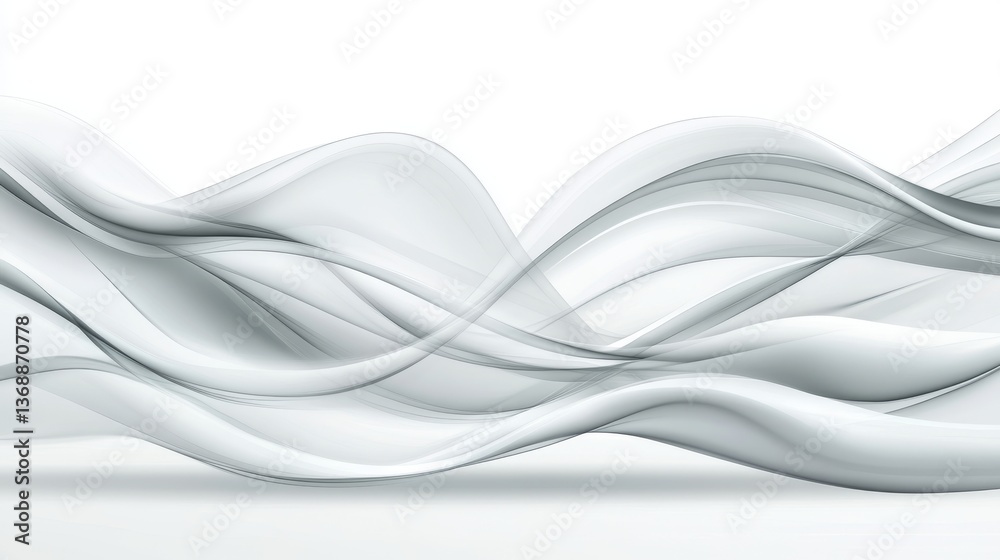 An abstract, futuristic 3D texture of white silk liquid, frozen mid-flow, isolated on a transparent background, produced by modern An abstract, futuristic 3D texture of white silk liquid, frozen mid-flow, isolated on a transparent background, produced by modern