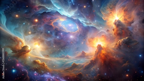 abstract background with space