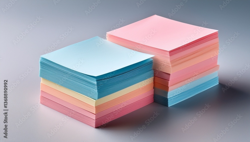 colorful notes isolated on white colorful notes isolated on white