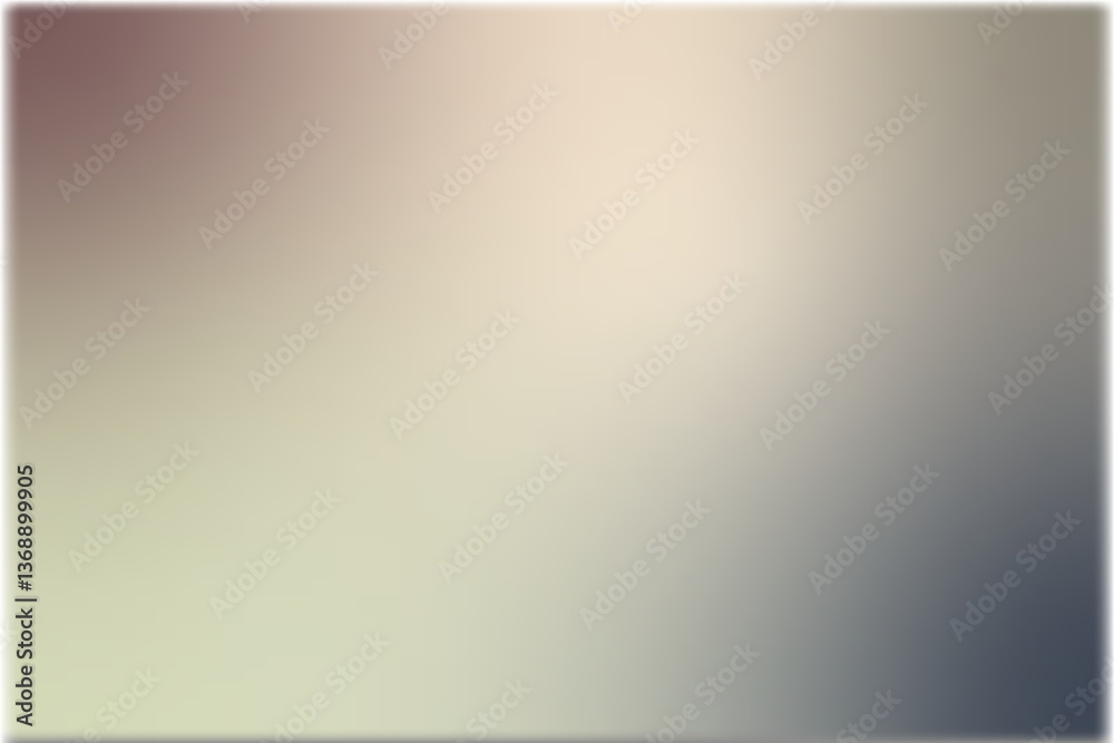 Obraz premium A smooth gradient transitions through soft, muted colors, creating a serene backdrop ideal for artistic designs, graphic projects, or calming presentations.