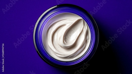 Creamy Face Cream in Jar.