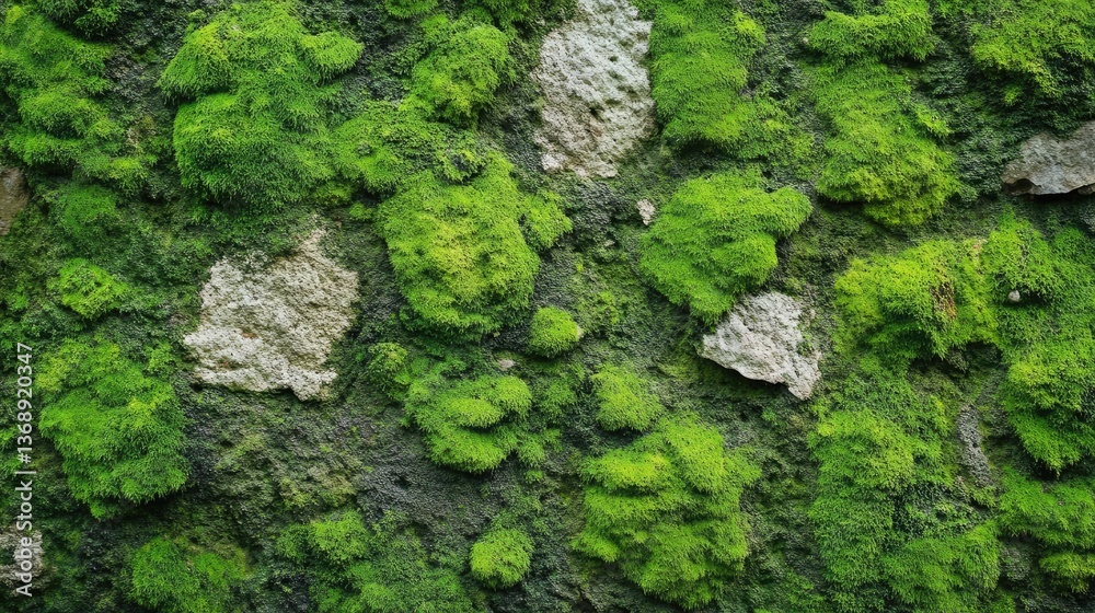 Moss green texture on grunge background, long web banner Moss green texture on grunge background, long web banner
