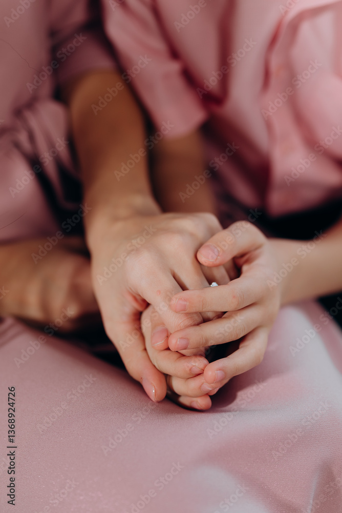 hands of a woman