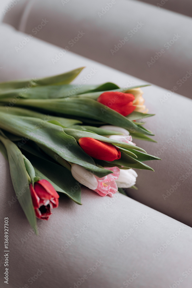 bouquet of tulips
