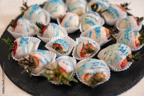 easter cake with eggs