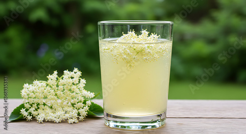Refreshing Elderflower Cordial Homemade Recipe and Drink Photography