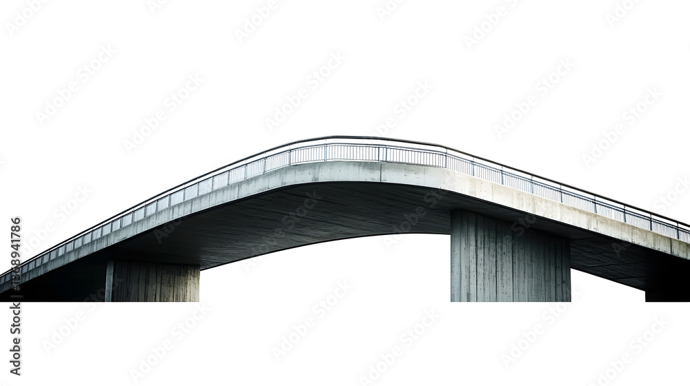 Fototapeta premium bridge, white background