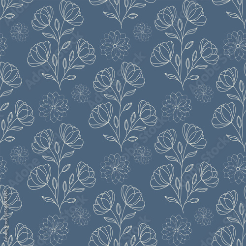 seamless floral background