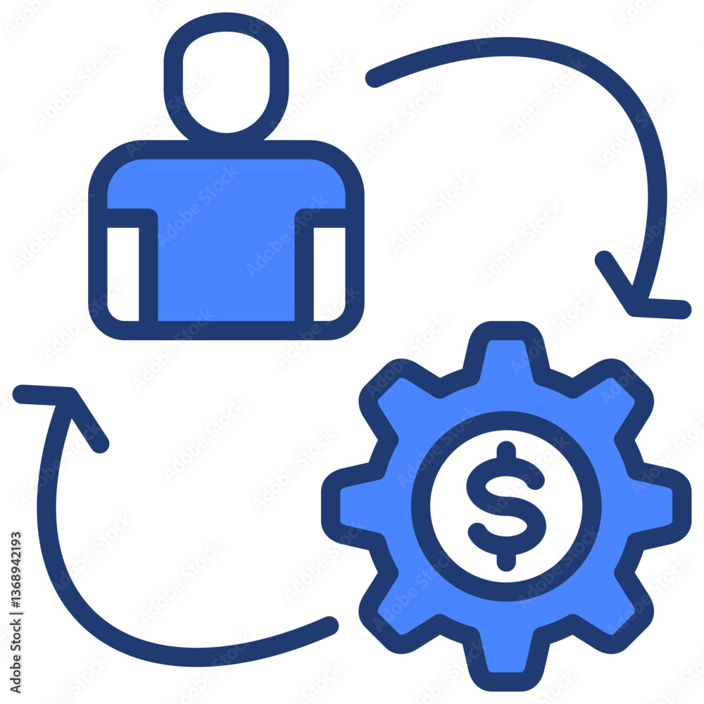 Obraz premium Conversion Icon