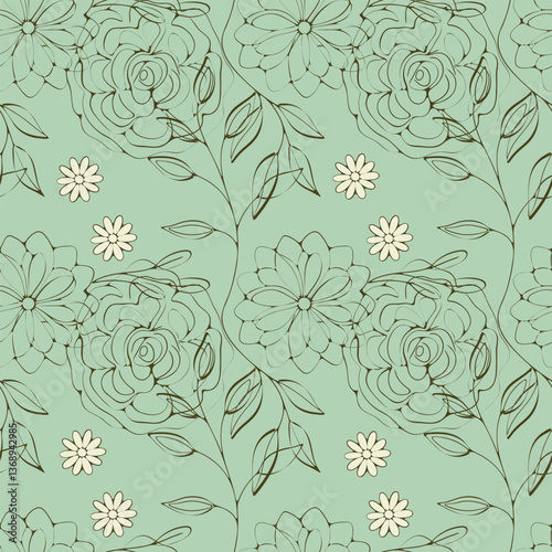 seamless floral pattern