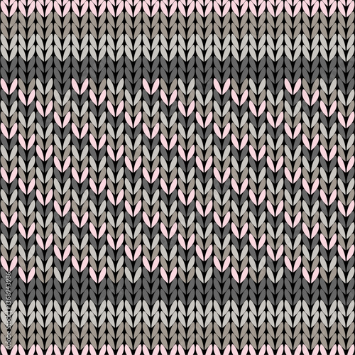Knitted background pattern wallpaper knitting decorative print handmade textile knitting handiwork