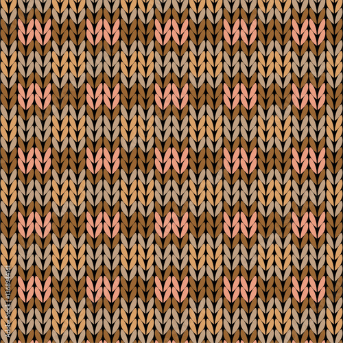 Knitted background pattern wallpaper knitting decorative print handmade textile knitting handiwork