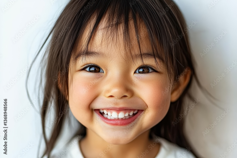 Joyful Child with Happy Smile Joyful Child with Happy Smile