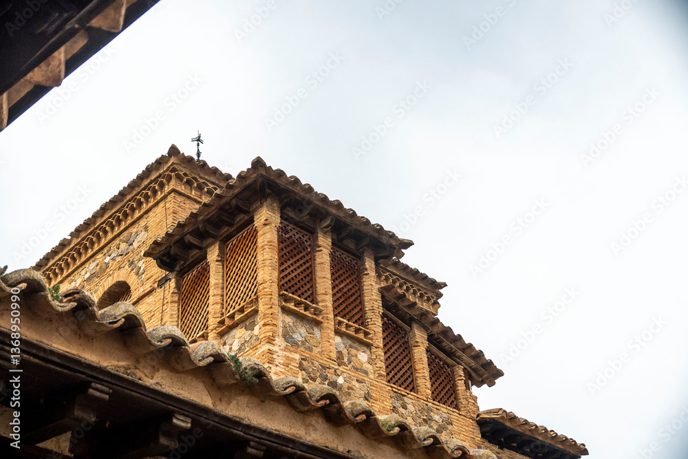 old architecture in Toledo Spain old architecture in Toledo Spain
