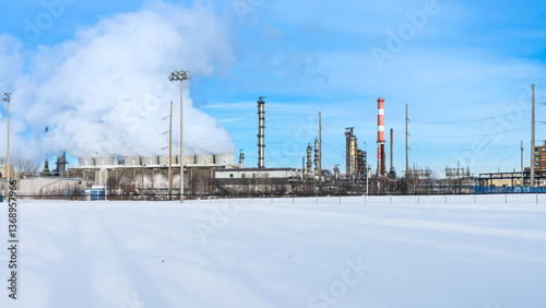Strathcona Oil Refinery, Edmonton, Alberta