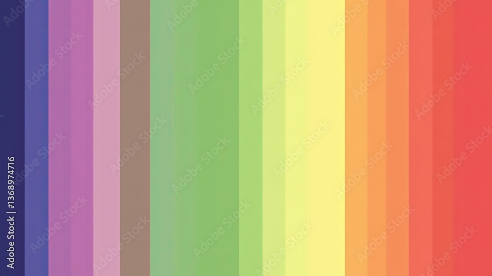 Vertical Rainbow Gradient Colors Vertical Rainbow Gradient Colors