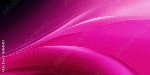 abstract of pink wave line with grainy texture
