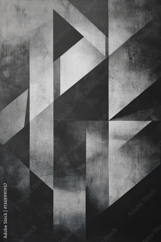 Abstract geometric pattern stark contrasts textures shapes Abstract geometric pattern stark contrasts textures shapes