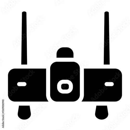 Router Modem Wifi  Glyph Icon