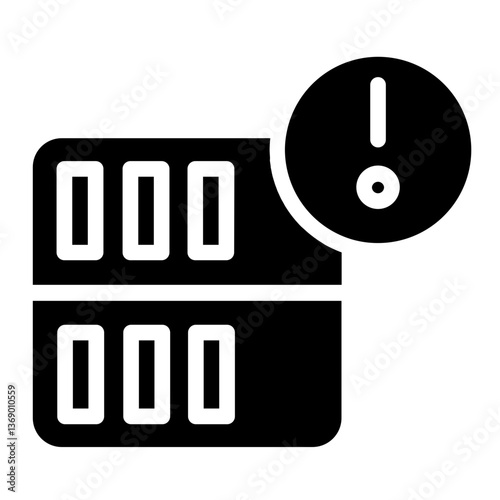 Failure Error Problem Glyph Icon