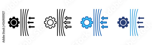Resilience icon sheet multiple style collection