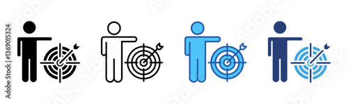 Target icon sheet multiple style collection