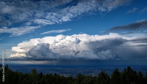 clouds in the sky