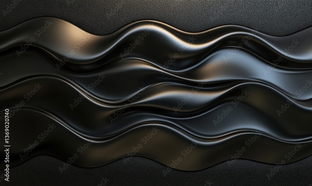 custom made wallpaper toronto digitalAbstract black waves background for website or print design