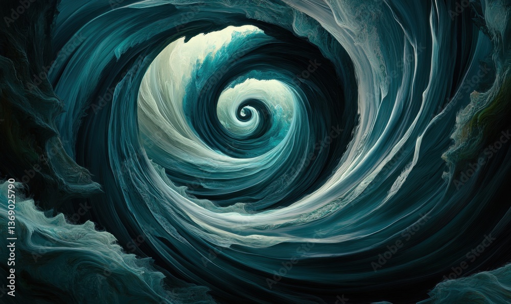 Naklejka premium Abstract swirling vortex background for digital art and design projects